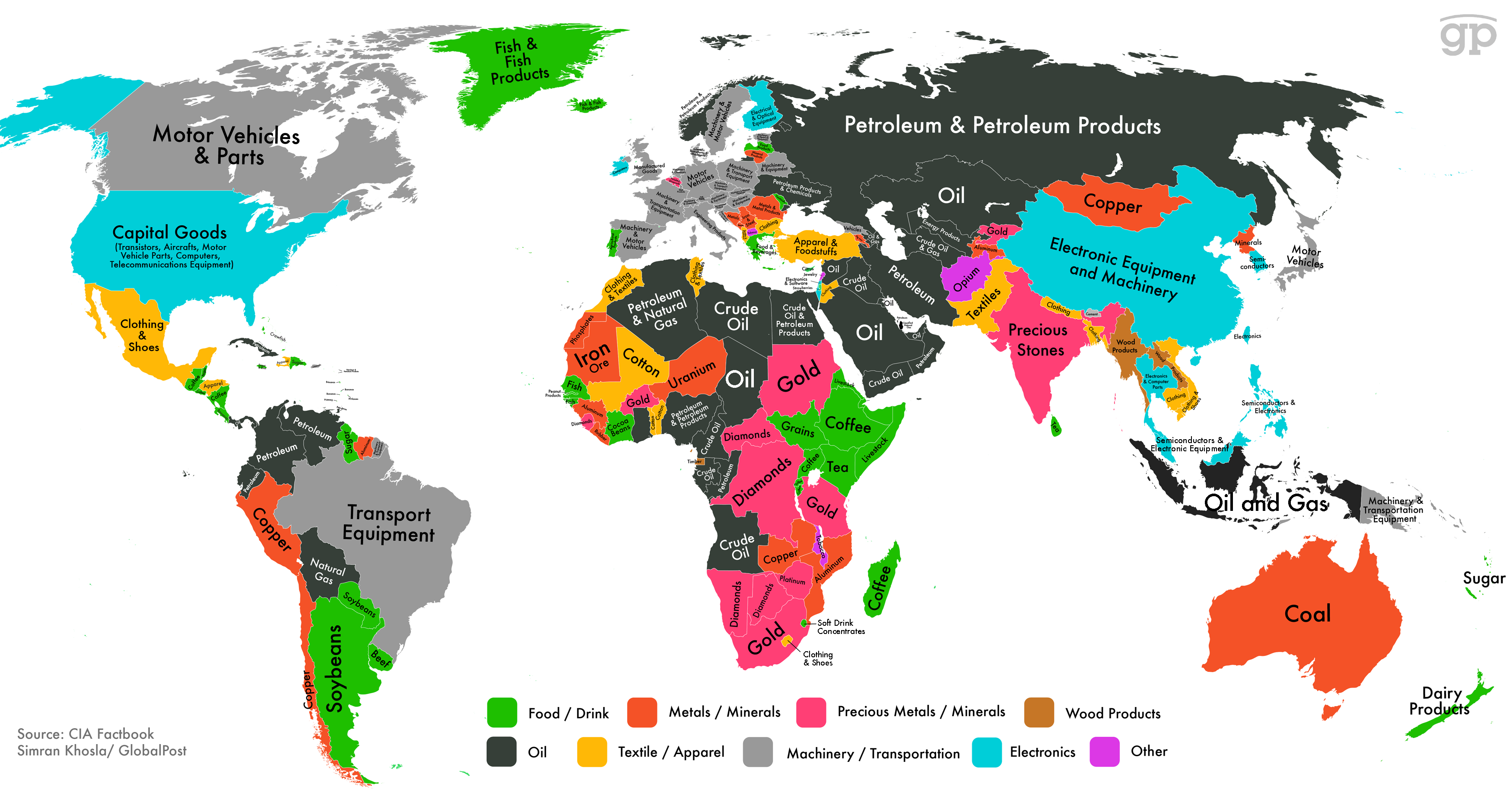 6 maps that explain global supply chains - The Network Effect