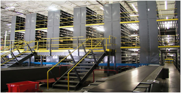 Warehouse Mezzanine Shelving (courtesy WPSS) 