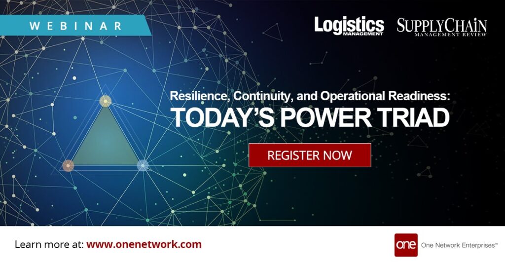 Webinar: Building Resilience, Continuity and Operational Readiness in Your Supply Chain