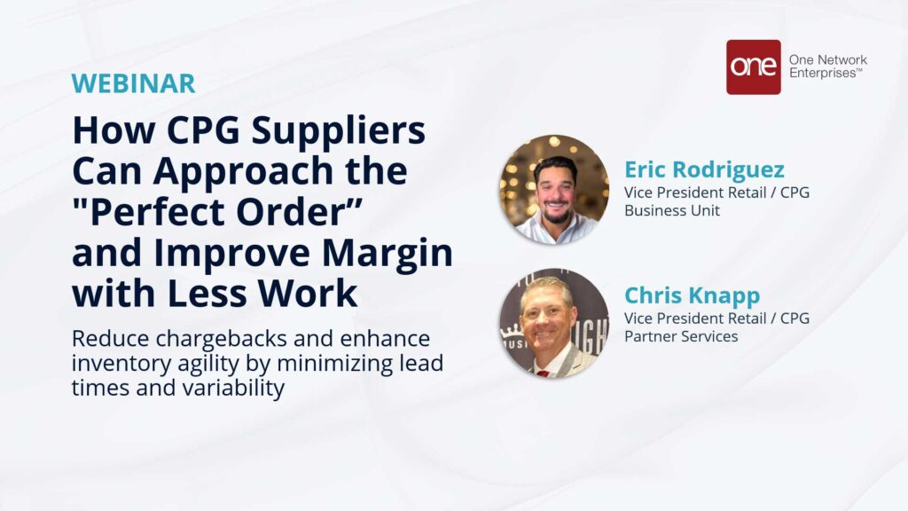 How suppliers can achieve the perfect order, increase margins, while reducing workload